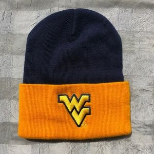 VINTAGE LOGO ATHLETIC WEST VIRGINIA BEANIE